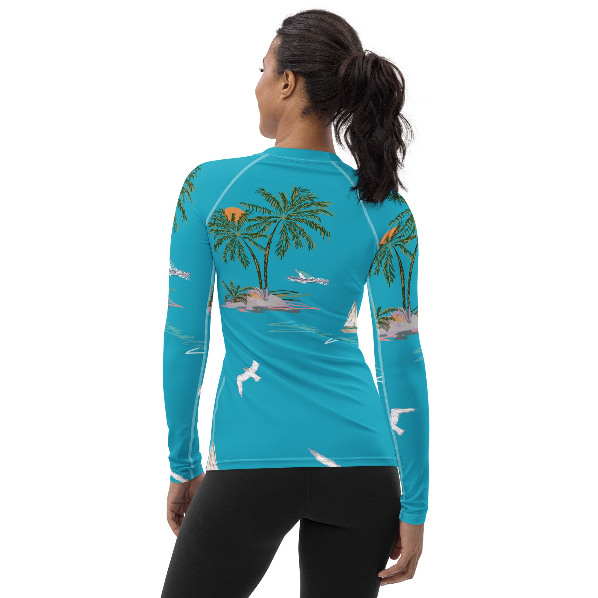 Summer Breeze Performance Rash Guard UPF 50 +